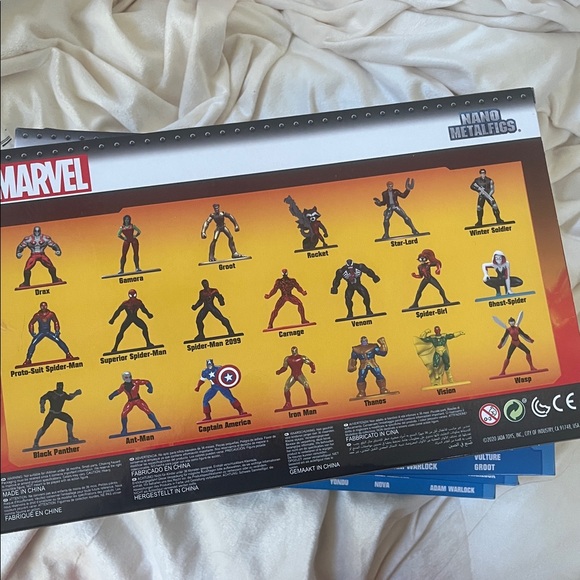 Marvel Die Cast Jada Toys Nano Metal Figures 20 x 1.65” Wave 2 - Picture 2 of 8